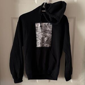 Publix Black Hoodie with Print